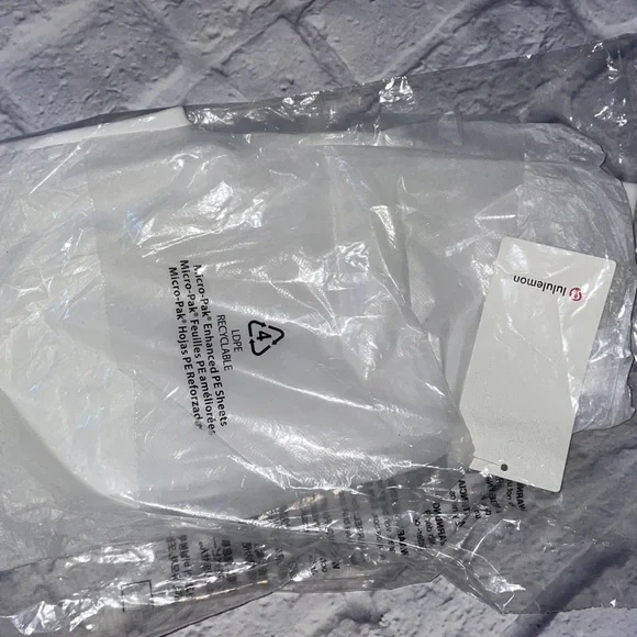 NWT LULULEMON ALIGN Pant Leggings 25” OCEAN AIR baby blue off white 8 Nulu - Picture 6 of 6